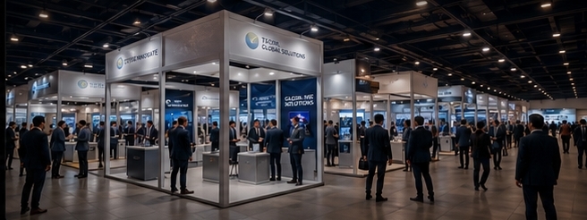Exhibition floor by EVEOPS